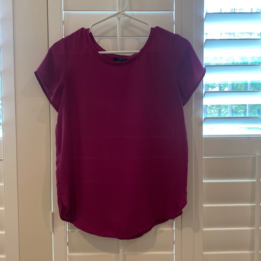 Ann Taylor shift blouse. Petite small.